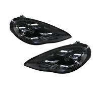 Fbxmjoa Car Headlight Headlamp Pair Projector Lens LED Headlight Assembly For Macan 95B.1 2014 2015 2016 2017 Daytime Running Lights(2014-2017 AFS 1 Pair)