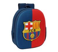 Fc Barcelona 3D Logo Football Backpack