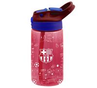 FC Barcelona 480ml Water Bottle17cm x 7cm Pink/Blue TA14329