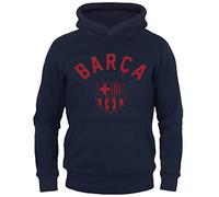 FC Barcelona Boys Hoody Fleece Graphic Kids OFFICIAL Football Gift