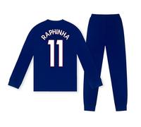 FC Barcelona Boys Raphinha 11 Long Pyjamas Reflex Blue - Age 9-10 Years