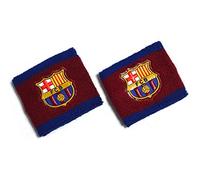 FC Barcelona Football Club Blue Maroon Sweatbands Wristbands Badge Official