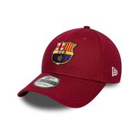 FC Barcelona Football Core Logo New Era 9Forty Baseball Cap Kids - Dark Red