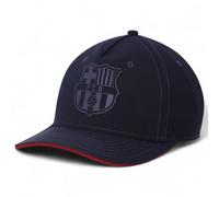 FC Barcelona Neuter Navy Barça Licensed Cap - Adjustable Size for Adults, blue, One Size