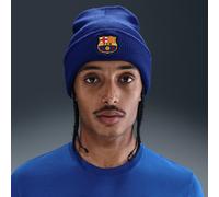 FC Barcelona Nike Dry-FIT Peak Beanie - Blue - Polyester/Nylon ONE SIZE