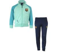 FC Barcelona Official Collection Boy's Barça Tracksuit, boys, green, 6 Years
