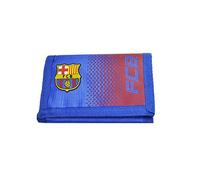 FC Barcelona Official Fade Football Crest Wallet (One Size) (Blue/Red)