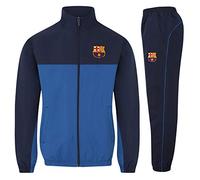 FC Barcelona Official Football Boys Tracksuit Set Navy Blue 8-9 Years MB
