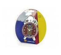 FC Barcelona Official Football Mini Bell Alarm Clock (One Size) (Multicoloured)