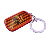 FC Barcelona Official long stripe away style oblong keyriing