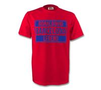 FC Barcelona Ronaldinho Legend Tee in Red | Size: Small FC Barcelona Red S