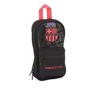 FC Barcelona Safta - F.c. Oficial Neceser Con 4 Estuches Y Útiles Pencil Cases,