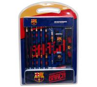 Fc Barcelona Stationery Set With Metal Pencil Case
