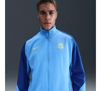 FC Barcelona Strike Fourth Men's Nike Dri-FIT Football Anthem Jacket - Blue - Polyester M