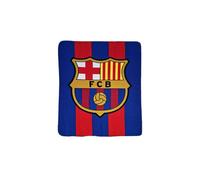 Fc Barcelona Stripe Fleece Blanket