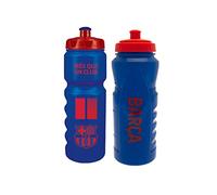 Hy-Pro Officially Licensed FC Barcelona Plastic Bottle - 750ml, Water Bottle, 0.75L, Reuseable, Retractable Nozzle, Lightweight, Sports Bottle, BPA Free, Great Barca Gift Idea