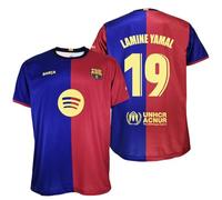 Fc Barcelona 24/25 27 Lamine Yamal Home Short Sleeve T-shirt