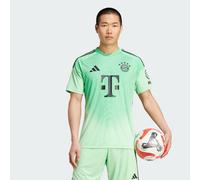 Adidas Fc Bayern 25/26 Goalkeeper Short Sleeve T-shirt Green S Men