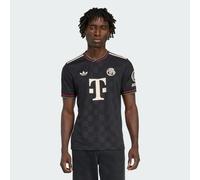 Adidas Fc Bayern 25/26 Slim Third Short Sleeve T-shirt Black XS Men