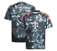 Adidas Bayern Munich Away Junior Short Sleeve Jersey 2024/2025 Colour: Black, Size: 7-8 years