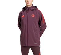 FC Bayern adidas Training Rain Jacket - Maroon