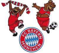 FC Bayern München Aufnäher 3er-Set 31060