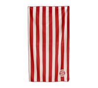 FC Bayern München Beach Towel I Bath Towel I Travel/Sports Towel Microfibre I Red/White Stripes