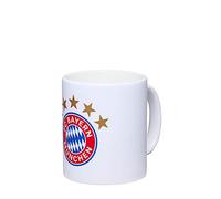 FC Bayern München Ceramic Mug, 0.3 L, White