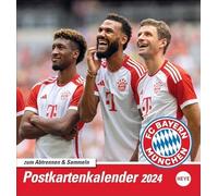FC Bayern München Postkartenkalender 2024