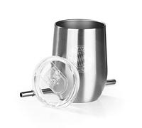 FC Bayern München Silver stainless steel mug