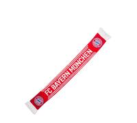 FC Bayern München Scarf | Fan Scarf | Stadium Scarf | Home | Red/White, red/white, One Size