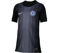 Nike Chelsea FC Stadium Goalkeeper Shirt 2025 2026 Juniors 11-12 (L) Black
