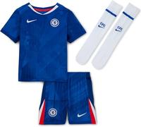 FC Chelsea 2025/26 Stadium Home Three Piece Nike Replica Football Jersey Set for Younger Kids, Rush Blue/White/Speed Red, HJ5617-496, L