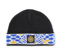 FC Internazionale Milano S.p.A. Winter Hat Unisex Adult Hat, Black, One Size