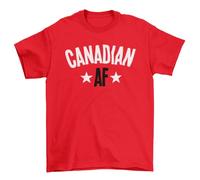 fc liga Adults or Kids Canada Football T-Shirt Canadian AF Mens Womens Boys Girls Red