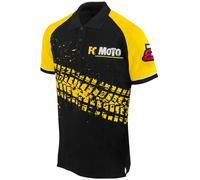 FC-Moto Corp Polo Shirt, black-yellow, size S for Men
