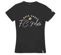 FC-Moto FCM-Sign-T Ladies T-Shirt, black, size S for Women
