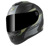 FC-Moto FF114B Zeron Helmet, black-green, size XS for Men