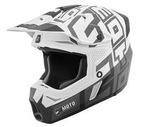 FC-Moto Merkur Flex Motocross Helmet, black-grey-white, size XL for Men