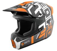 FC-Moto Merkur Flex Motocross Helmet, black-white-red, size 2XL for Men