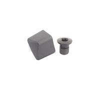 FC-R8000 gear fixing bolt and nut, M8 x 10.1 mm, for 46-36T, pack of 4