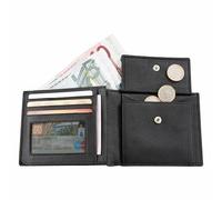 FC Schalke 04 Geldbörse Leder Fussball Schwarz