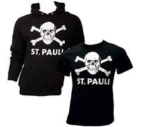 FC St. Pauli 2-piece set with hoodie and T-shirt skull (3XL)