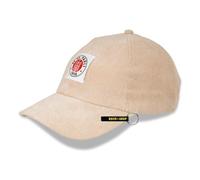 FC St. Pauli Embroidered Logo Cap - Official Merchandise - Brown Cotton Baseball Cap with Embroidered Club Crest & Metal Buckle, beige, One Size