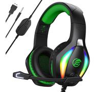 FC100 Gaming Headset for PS4, PS5, PC, Xbox, Switch, Gamer Headset with