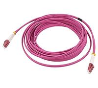 FC4LC01 fibre optic patch cable OM4 LC/UPC, both sides 1m LSZH pink LOGILINK