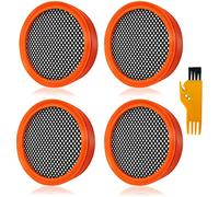 FC8009/01 Filter for Philips, 4 PCS Replacement Filters for Philips SpeedPro & SpeedPro Aqua Cordless Vacuum Cleaner FC6721 FC6722 FC6723 FC6724 FC6725 FC6726 FC6727 FC6728 with Dust Brush