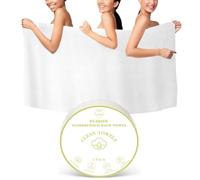 FCaeon Compressed Towel Tablets Large, Disposable Bath Towels for Travel, 140cm x 70cm Travel Bath Towel for Body Hotel Camping Hiking Outdoors Sports Beach Swimming Vacation[1 Pack White]