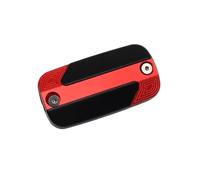 FCAOPCWAMA For HONDA For Forza 750 2020-2022 Motorcycle Front Brake Fluid Reservoir Master Oil Cup Cap Cylinder Cover Front Brake Fluid Reservoir Cap(1X-Red)