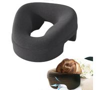 Fcare Face Down Pillows Massage After Surgery Post Eye Surgery, Pillow for Bed Headrest Prone Down Sleeping，Face Cradle，BBL Pillow Recovery & Removable Cover Grey